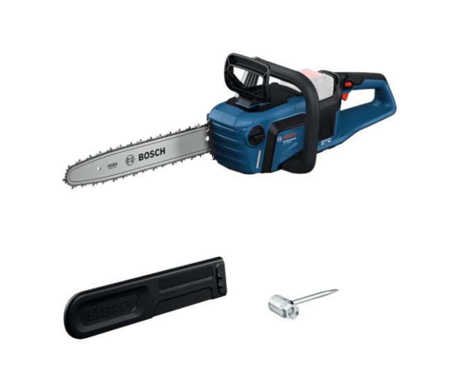 Bosch GKE 18V-40 Cordless Chainsaw – Powerful Battery Operated Chainsaw for Wood Cutting, Tree Maintenance, Forestry Work, and Professional Outdoor Applications